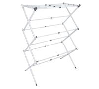 Étendoir à Linge Extensible "Accordéon" 9m Blanc