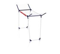 Étendoir à linge Leifheit Pegasus 150 Solid Slim 81570 , séchoir à linge avec 15m d'étendage, tancarville 2 accessoires, blanc