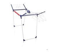 Étendoir à linge Leifheit Pegasus 200 Solid Comfort 81516, séchoir à linge avec 20m d'étendage, tancarville 8 accessoires, blanc