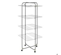 5five Simply Smart | Séchoir à linge - 40 m - Noir - Design modulaire - Avec roulettes et peu encombrant