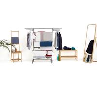 Étendoir à linge multifonction Extra Kitchen Move avec accessoires: 3 niveaux 25M EXTRA + 30 accessoires