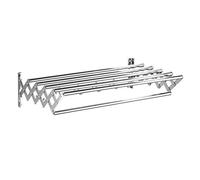 Étendoir à Linge Mural Extensible, séchoir à Linge Pliable en accordéon, Gain de Place, intérieur/extérieur (70 cm/27,6 Pouces)