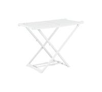 Etendoir à linge pliable Blanc Plastique