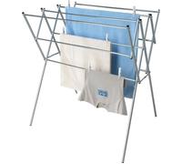 Etendoir à linge solide, étendoir télescopique, 54-92 cm, acier inox