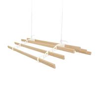MonsterShop – Étendoir à linge suspendu G – 1,5 m – Ivoire