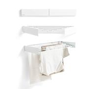Étendoir mural pliable extensible rétractable Dryva 80 InnovaGoods