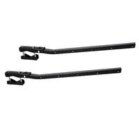 Sauvic Corde à linge réglable et pliable Pour balustrade Argent Argent One Size