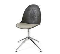 Eternity Chaise de Salle à Manger Pivotante Aluminium M. Assise Rembourrée 218 Beige