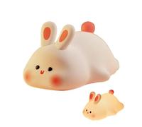 Eteslot Lampe Lapin, Veilleuse Lapin, Lampe De Nuit Lapin, Lumières Sensorielles À Piles USB Pour Chambres D'enfant Filles, 3 Réglages, POV1RV8GSD5RU0G22M