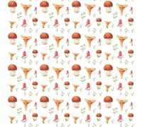 Ethereval Decoration Murale Meuble Champignon Simple Et Frais 45x1200cm | Couche vinylique renforcee, resistante a l'eau et a l'huile. Ideal pour renovation de meubles et placards.