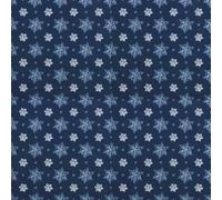 Ethereval Decoration Murale Meuble Flocon Noel 45x500cm | Couche vinylique renforcee, resistante a l'eau et a l'huile. Ideal pour renovation de meubles et placards.