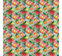Ethereval Decoration Murale Meuble Grelot Dessin Anime 45x200cm | Couche vinylique renforcee, resistante a l'eau et a l'huile. Ideal pour renovation de meubles et placards.