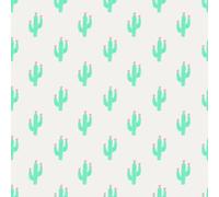 Ethereval Renovation Murale Meuble Cactus Simple 45x500cm | Couche vinylique renforcee, resistante a l'eau et a l'huile. Ideal pour renovation de meubles et placards.