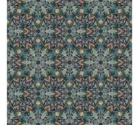 Ethereval Renovation Murale Meuble Mandala Vintage Et Ethnique 45x500cm | Couche vinylique renforcee, resistante a l'eau et a l'huile. Ideal pour renovation de meubles et placards.