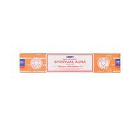 ETHNICITI Satya Nag Champa Lot de 1 paquet de bâtons d'encens Spiritual Aura 15 g