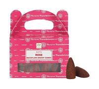 Ethniciti Satya Nag Champa Lot de 24 cônes d'encens à refoulement Rose