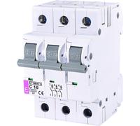 ETIMAT 6 DISJONCTEUR SURINTENSITÉ C 16A 3P 3M 6KA 002145516