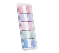 Étiquette adhésive transparente repositionnable, color, A | Étiquette de fichier repositionnable, 120 feuilles, pour carnet de notes, planificateur, dossier de documents,