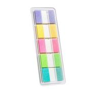 Étiquette adhésive transparente repositionnable, Dopamine color | Étiquette de fichier repositionnable, 120 feuilles, pour carnet de notes, planificateur, dossier de documents,