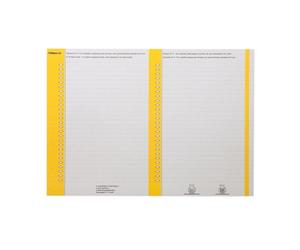 Etiquette dossier suspendu armoire 6 x 137 mm Elba jaune - Paquet de 270