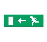 Etiquette flèche gauche pour bloc de secours lum10102 - lum10404 - eaton G