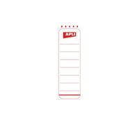 Étiquette opaque apli agipa dos classeur 60x190mm pochette 10 unités