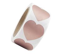 Étiquettes autocollantes à gratter rondes, 300 pièces/rouleau, 2.5cm, cartes pour mariages