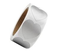 Étiquettes autocollantes à gratter rondes, 300 pièces/rouleau, 2.5cm, cartes pour mariages