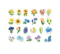 Étiquettes Autocollantes Animaux Dessin Animé Créatif, Jolie Boîte Décorative, Autocollant Pour Compte À Main, Fournitures Scolaires, 46 Pièces