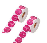 Étiquettes cadeaux rondes 250 pièces, scellage de 1, 1.5 inches | Étiquettes d ' emballage auto-adhésives pour propriétaire de entreprise, détaillant en ligne, mariage,