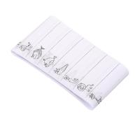 Étiquettes Nominatives à Coudre pour Vêtements, Garçon et Filles, Blanc | Polyester Coton, à Repasser et Inscriptibles, Lot Stylo, pour Moufles et Chapeaux