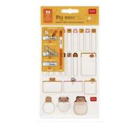Étiquettes personnalisables - LEGAMI - Teddy bear - Set de 66 - Film protecteur - Multicolore