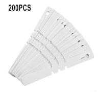 étiquettes Plantes PVC Flexible 20x2cm, Marqueurs Jardin | 200 Pack, Weather-resistant Plastic, Easy To Write On, Reusable, pour ideal For Nursery And Greenhouse