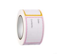 Étiquettes pour papier Frigo 3x5cm pour Conservation Étiquettes | Rouleau de 250, taille 3x5cm, pour idéal frigo congélateur, pour papier résistant, rotation aliments