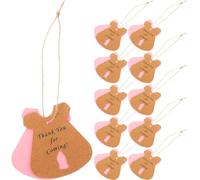 Étiquettes Présents en Papier Kraft, Lot 100, pour Fête et Remerciement | Décoratives, Légères et Portables, Ficelle de Chanvre Incluse, Usage Garçon et Filles et Adultes, Anniversaire