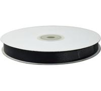 ETM - Ruban en satin double face 15 mm - Bobine de 50 mètres noir