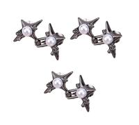Étoile croisée Étoile Tendeur de Taille Métal Revêtement Inoxydable Clip Réglable Pour Pantalon Ample Ajusteur de Taille Accessoire Vêtements Élégant
