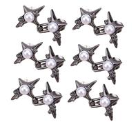 Étoile croisée Étoile Tendeur de Taille Métal Revêtement Inoxydable Clip Réglable Pour Pantalon Ample Ajusteur de Taille Accessoire Vêtements Élégant