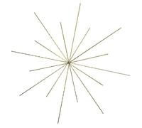 Etoile En Fil D'acier P. Perles,15 / 10cmø, 3 Pièces, Épaisseur Du Fil 0,7 Mm