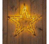 Étoile lumineuse LED Coen Bakker noir, 5 cm