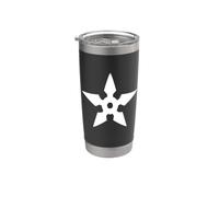 Étoile Ninja Gobelet isotherme en acier inoxydable double paroi