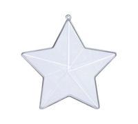 Etoile Plastique Cristal Divisible Ht.140