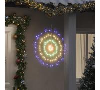 Étoile Rayonnante de Noël 140 LED Décoration Fête 4 pcs Blanc Froid 17 cm vidaXL