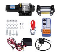 Étranger 4000lb treuil électrique 12V 15m de câble en acier pour voiture quad bike voiture ATV remorque