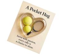 Étreinte Sportive de Poche - Souvenir d'Encouragement de Poche - Carte d'Inspiration pour Supporters - pour Athlètes Supporteurs Collectionneurs Tournois Anniversaire et Voyage