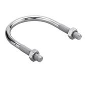 Etrier écrous montés - acier électrozingué - 102/114 - M12 mm - ETR FISCHER