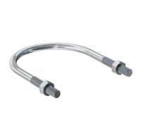 Etrier écrous montés - acier électrozingué - 50/60 - M8 mm - ETR FISCHER
