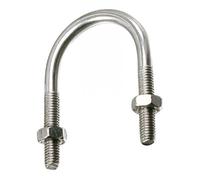 Etrier fileté M8 sans ecrou Inox D60 boite de 10 Acton