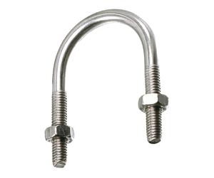 Etrier fileté zingué 34 pour tube ISO avec écrous boîte de 25 ACTON 3375034
