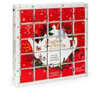 ETS - Puzzle Tee Adventskalender Red Christmas 25 x Bio Tees en Pyramidenbeuteln Früchte Kräuter und Gewürztee